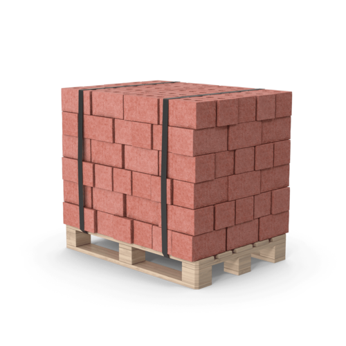 Bricks On Wooden Pallet